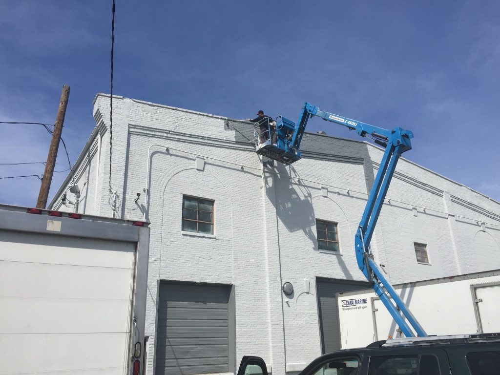 commercial exterior painting project by Apostle Painting Corp  in North Jersey