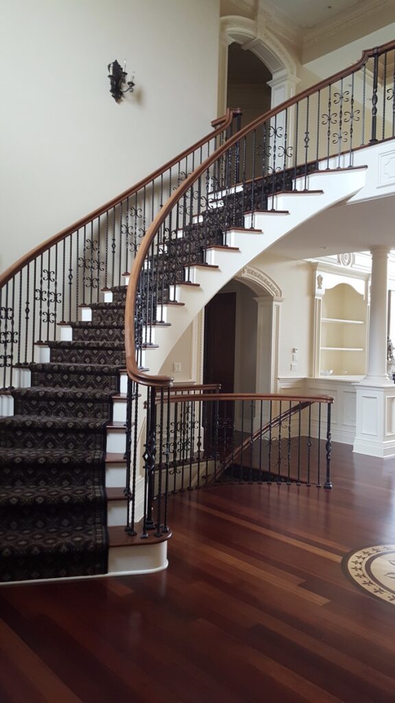 Residential painters North Jersey interior staircase painting